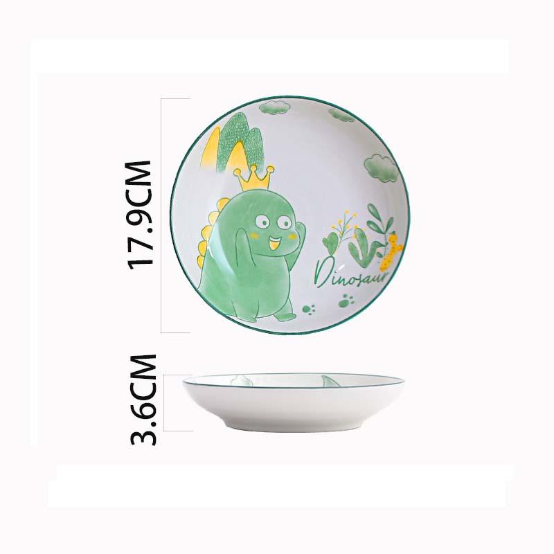 Colliam – Dinosaur Ceramic Plate - Colliam