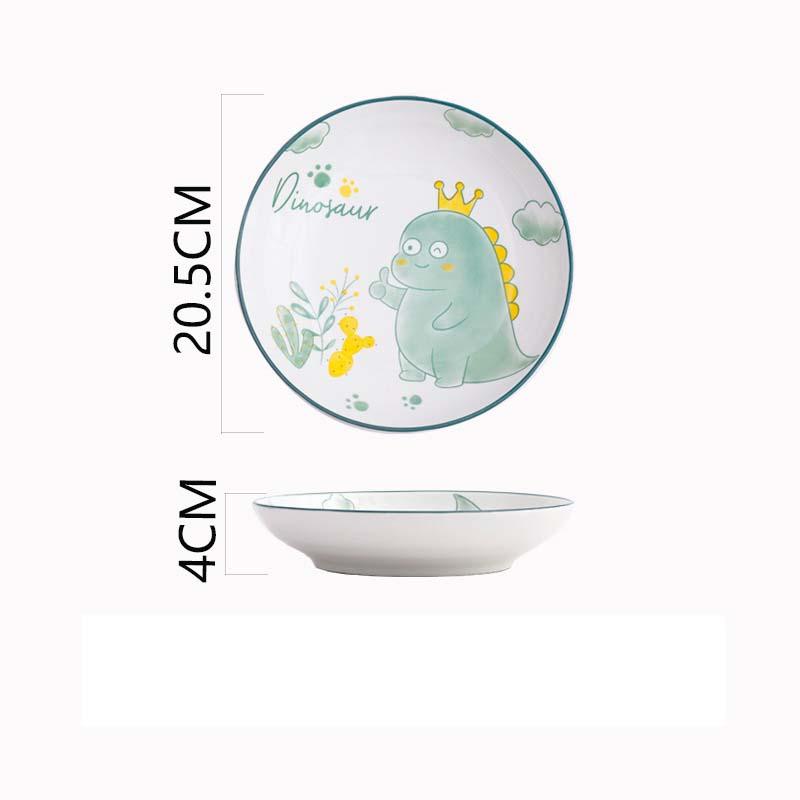 Colliam – Dinosaur Ceramic Plate - Colliam