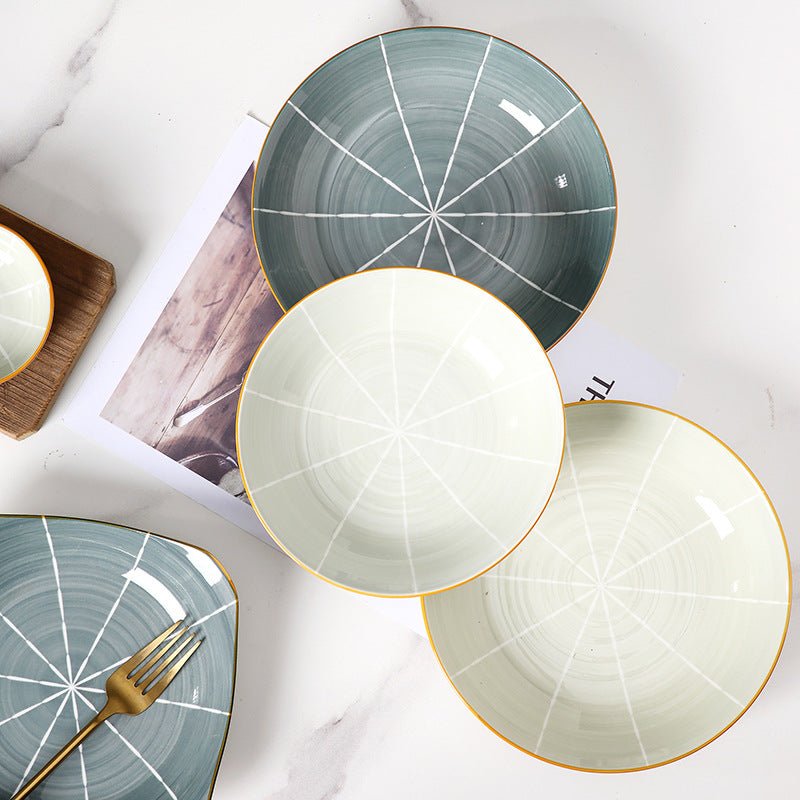 Colliam – Elegant Ceramic Plate Set 4pcs - Colliam
