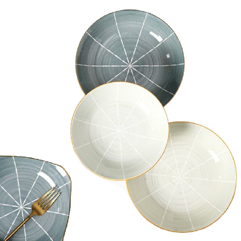 Colliam – Elegant Ceramic Plate Set 4pcs - Colliam