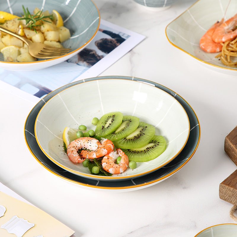 Colliam – Elegant Ceramic Plate Set 4pcs - Colliam