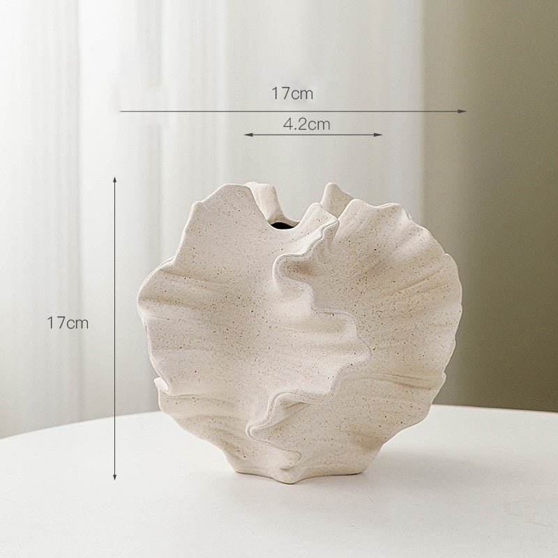 Colliam – Frosted Ceramic Vase - Colliam