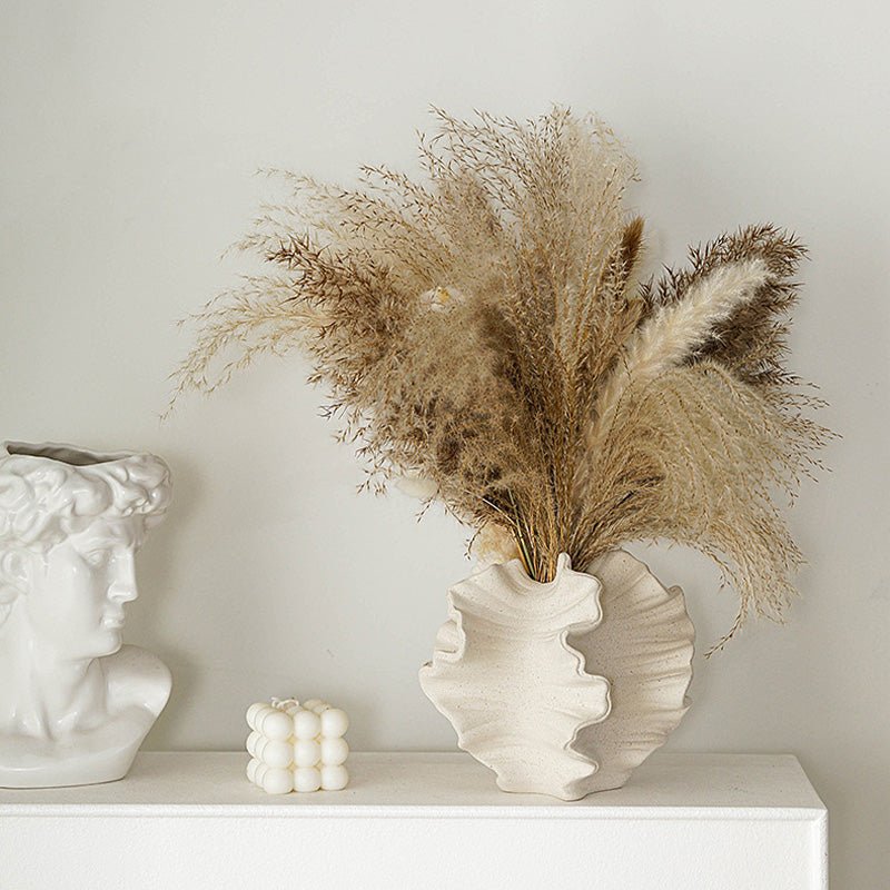 Colliam – Frosted Ceramic Vase - Colliam