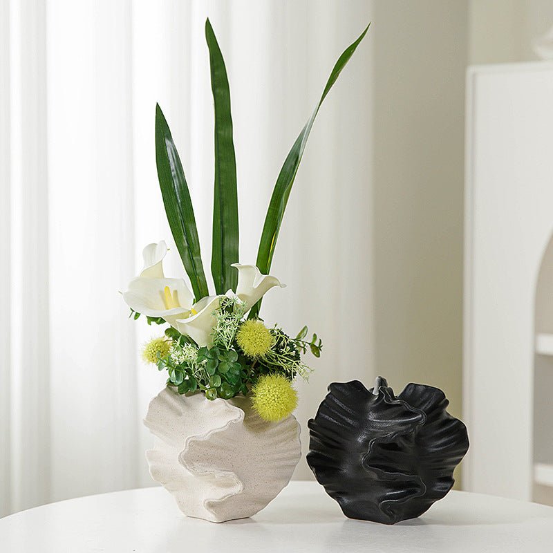 Colliam – Frosted Ceramic Vase - Colliam