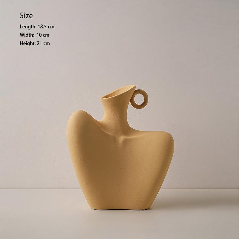Colliam – Minimalist Ceramic Flower Vase - Colliam