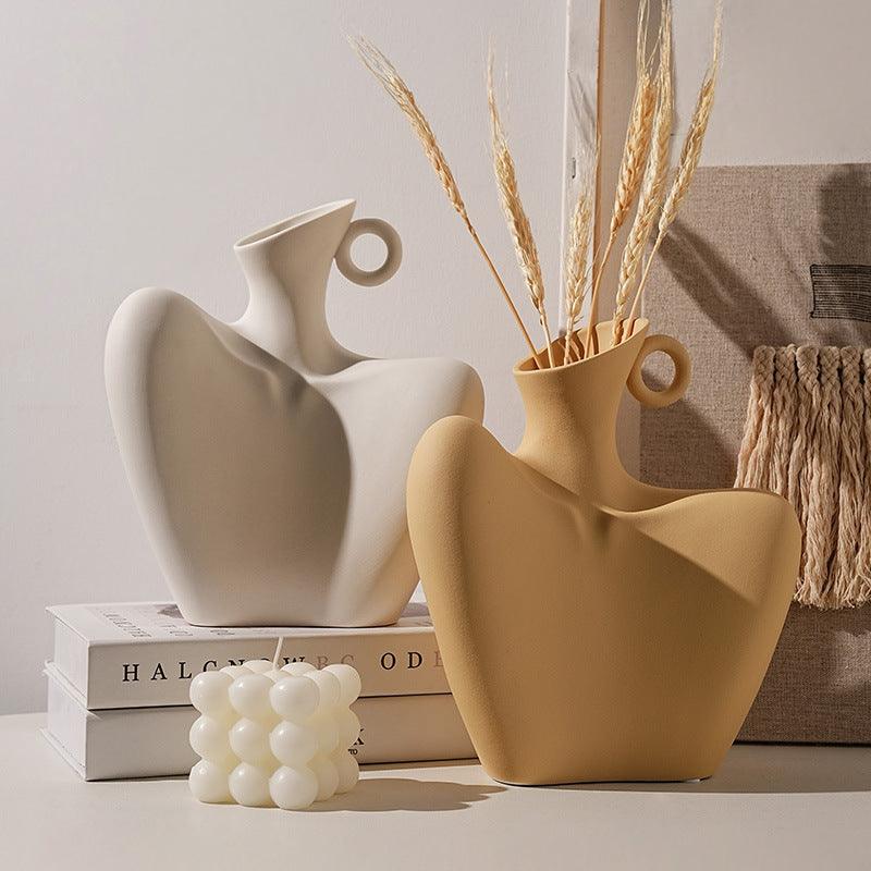 Colliam – Minimalist Ceramic Flower Vase - Colliam