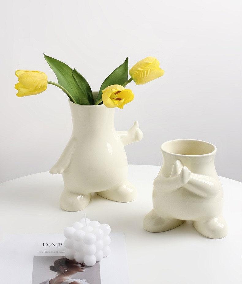 Colliam – Modern Monochrome Art Vase - Colliam