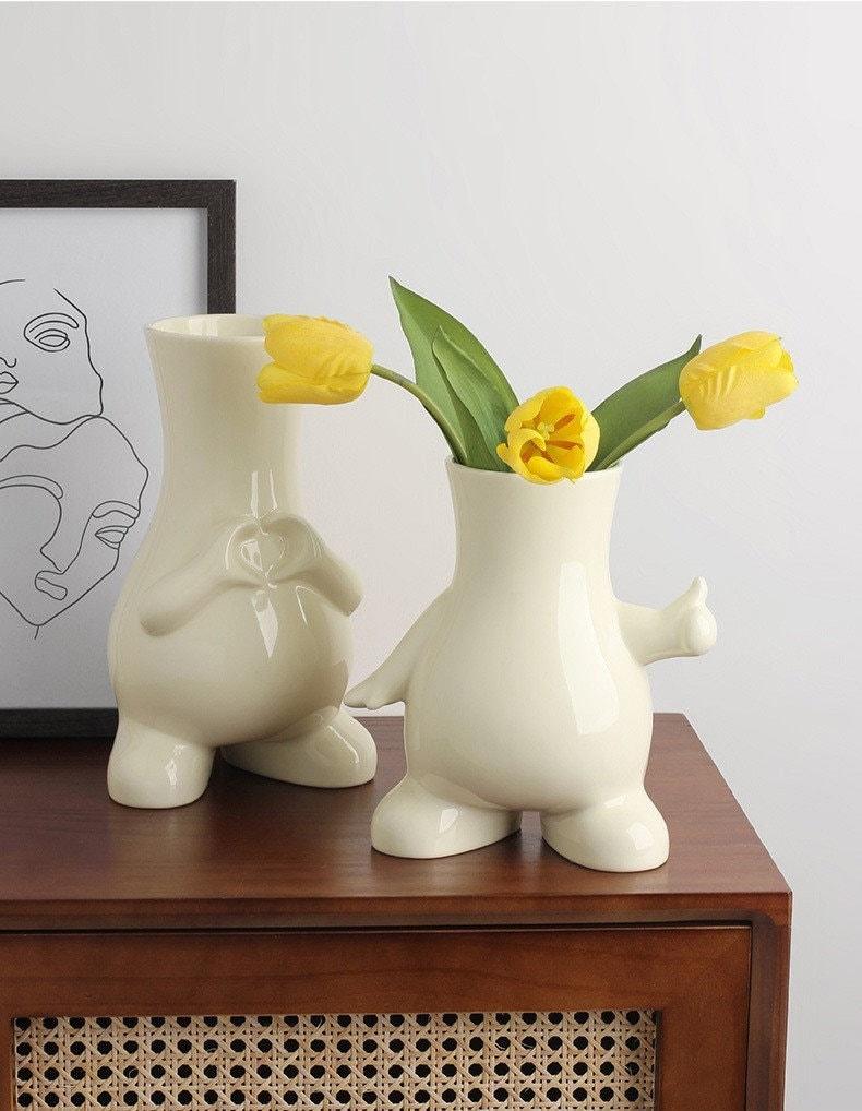Colliam – Modern Monochrome Art Vase - Colliam