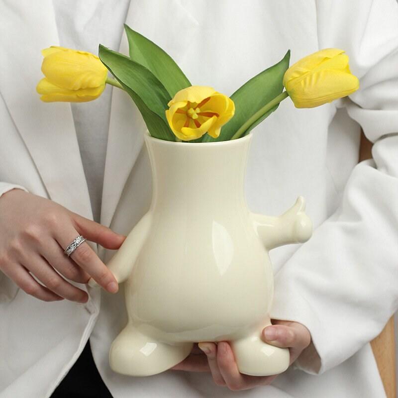 Colliam – Modern Monochrome Art Vase - Colliam