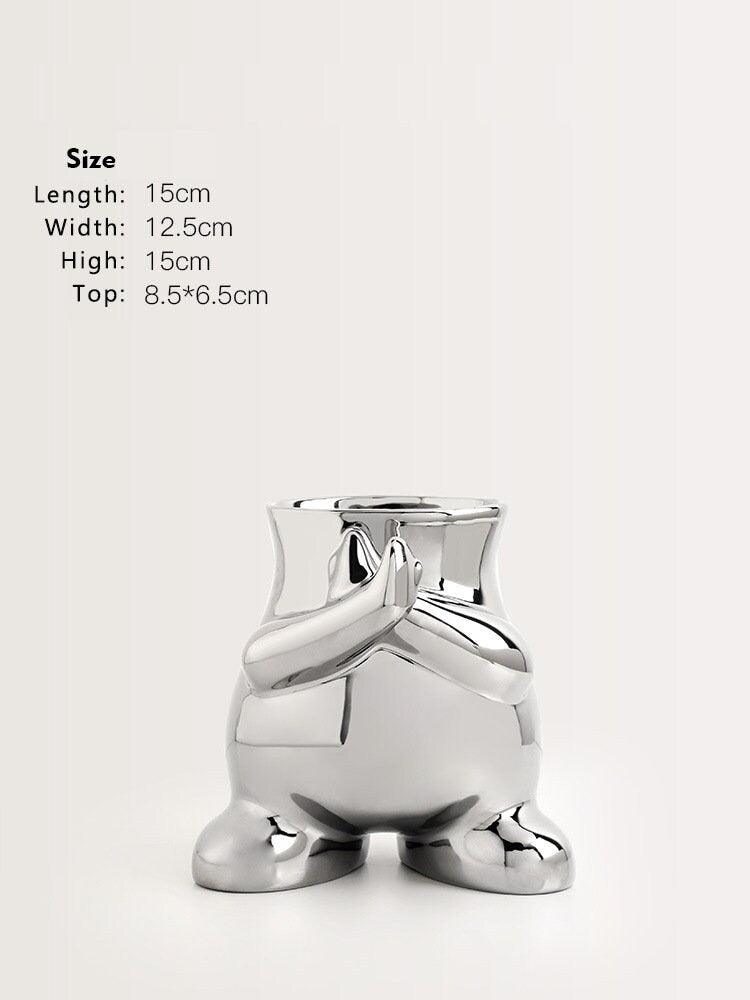 Colliam – Modern Monochrome Art Vase - Colliam