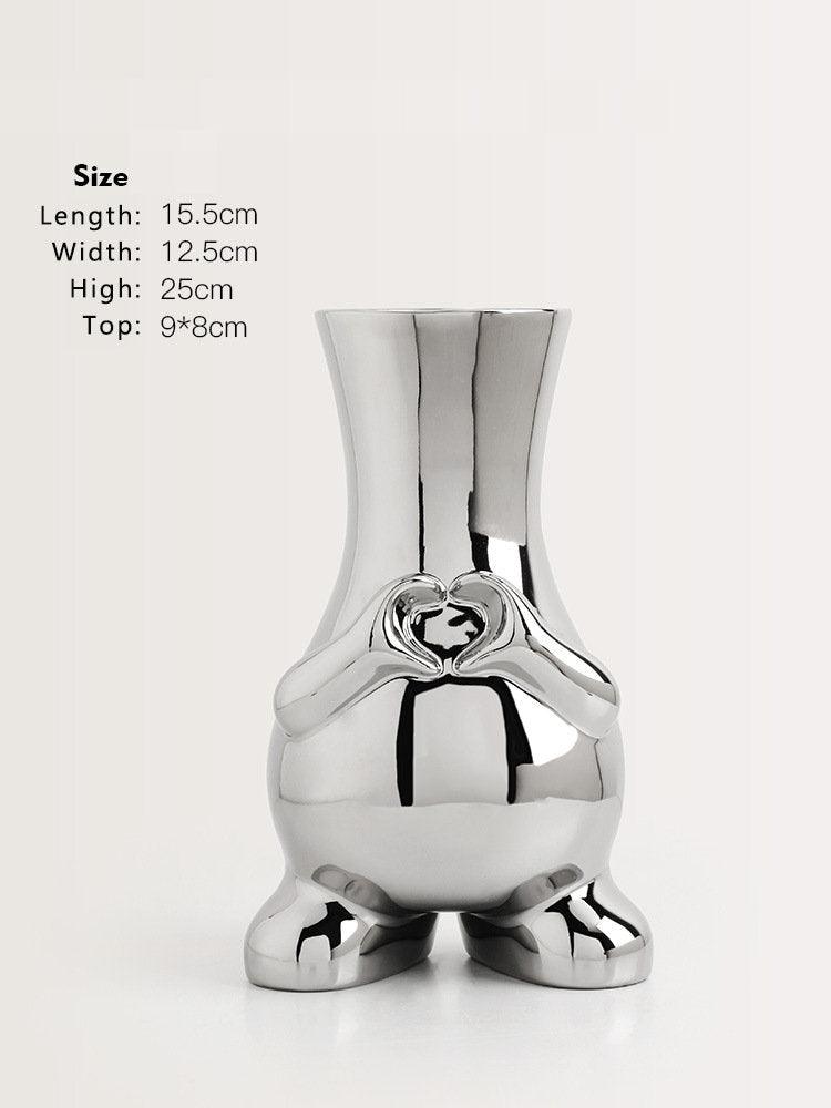 Colliam – Modern Monochrome Art Vase - Colliam