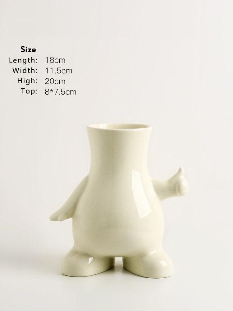 Colliam – Modern Monochrome Art Vase - Colliam