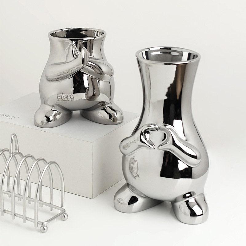 Colliam – Modern Monochrome Art Vase - Colliam