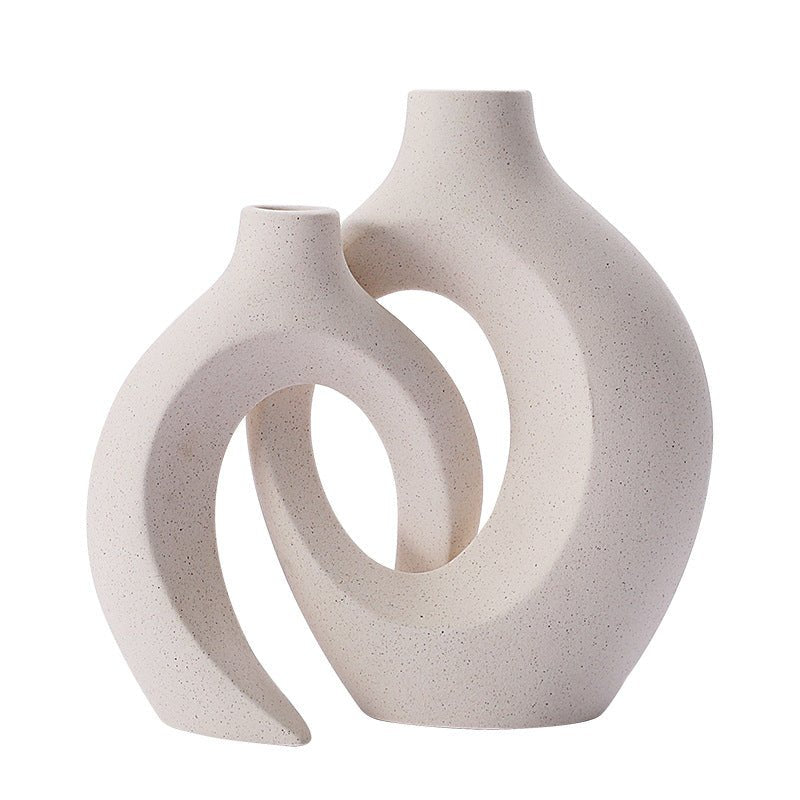 Colliam – Modern Nordic Ceramic Vase Set - Colliam