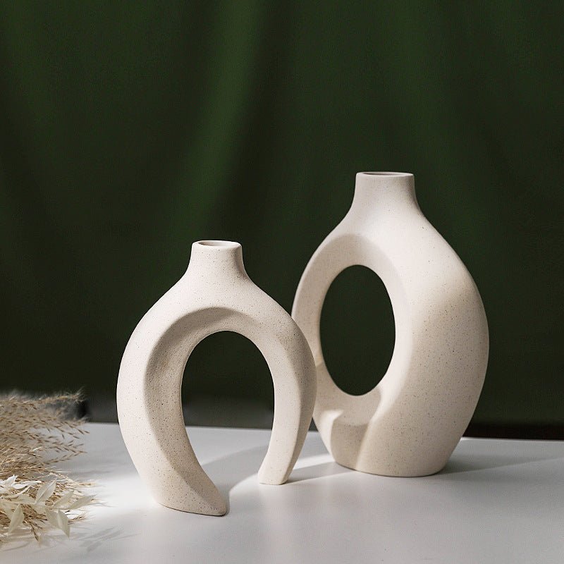 Colliam – Modern Nordic Ceramic Vase Set - Colliam