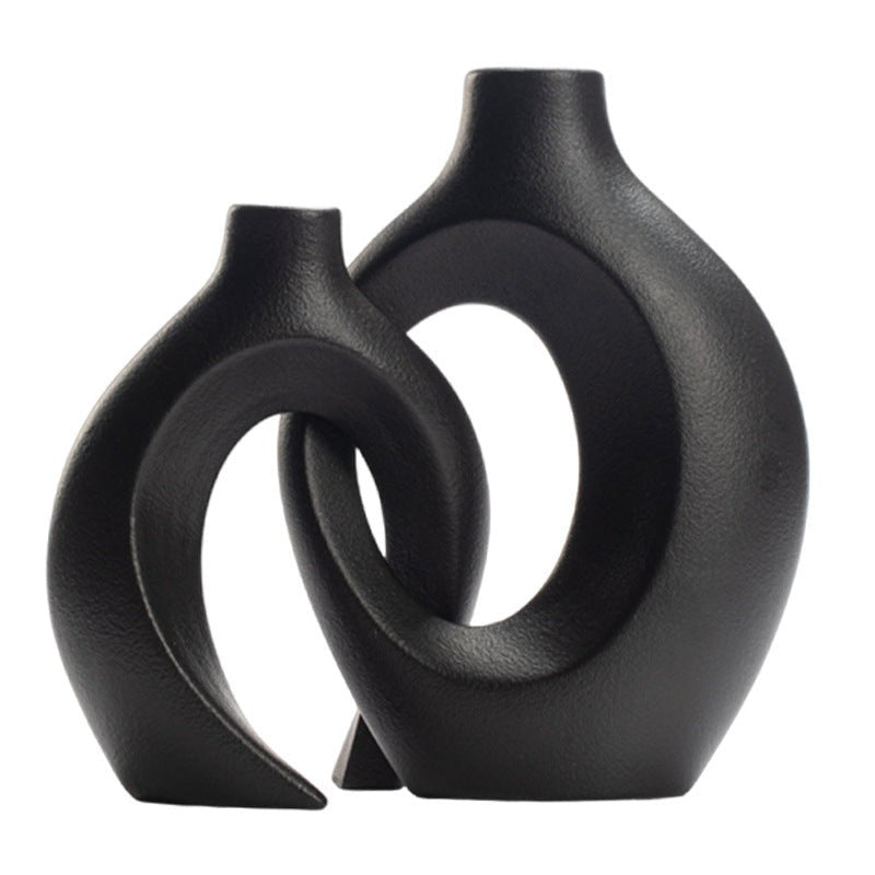 Colliam – Modern Nordic Ceramic Vase Set - Colliam