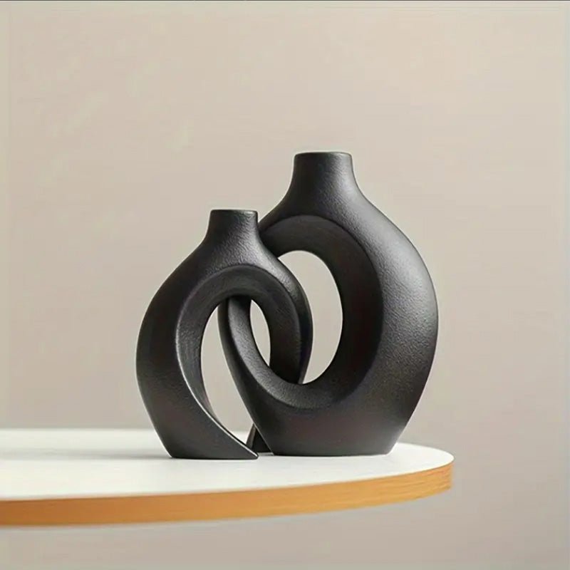 Colliam – Modern Nordic Ceramic Vase Set - Colliam