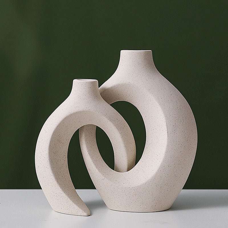 Colliam – Modern Nordic Ceramic Vase Set - Colliam