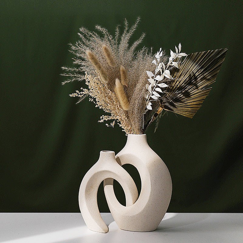 Colliam – Modern Nordic Ceramic Vase Set - Colliam