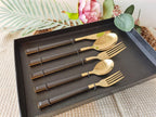 Colliam – 5 Piece Black Handle Cutlery Set - Colliam