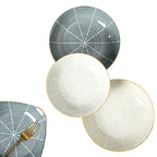 Colliam – Elegant Ceramic Plate Set 4pcs - Colliam