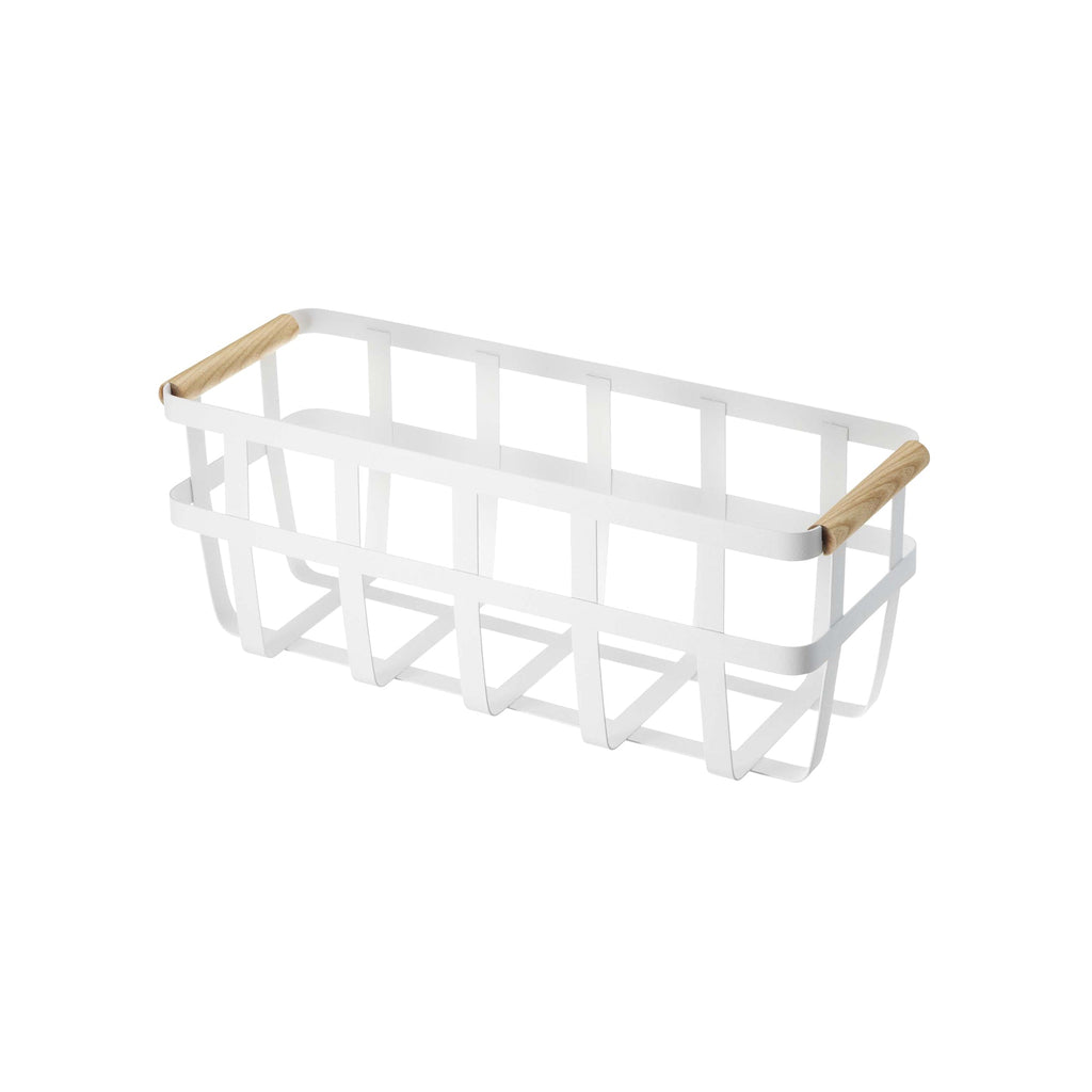 Colliam – Small Steel and Wood Basket - Colliam
