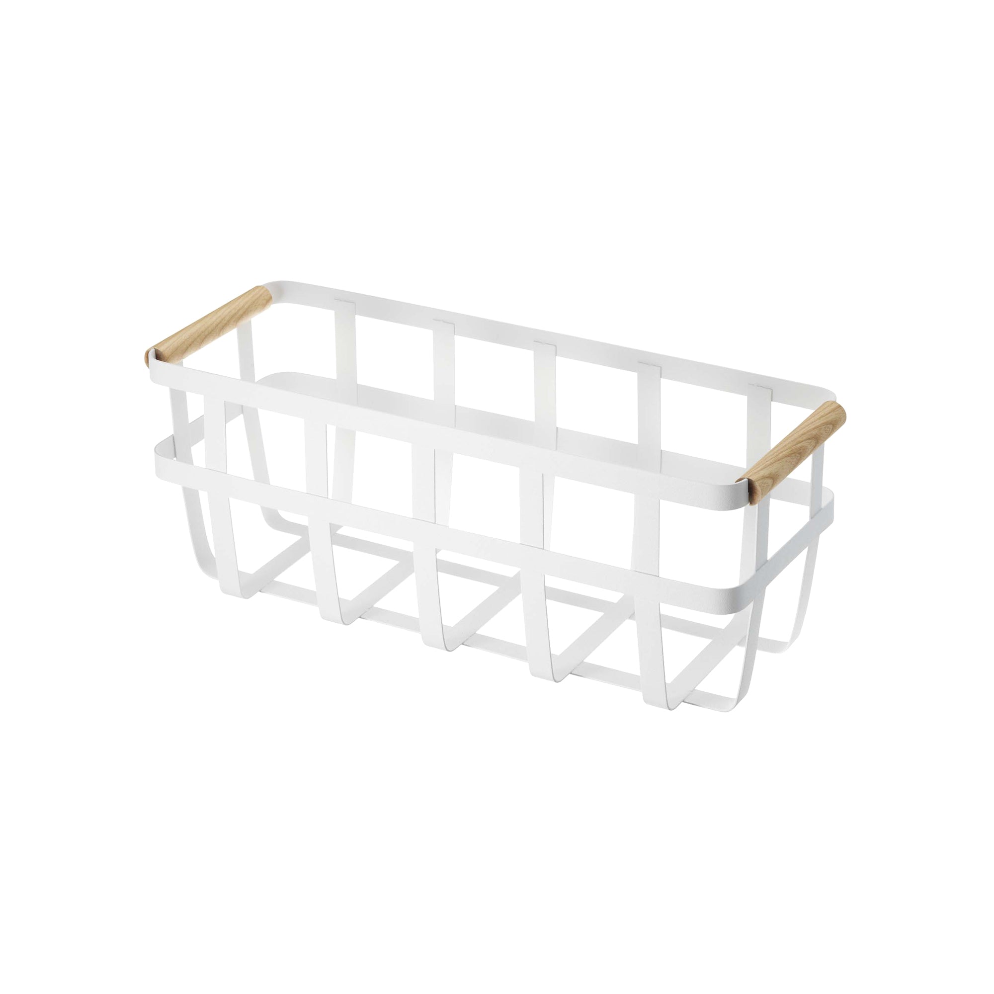 Colliam – Small Steel and Wood Basket - Colliam