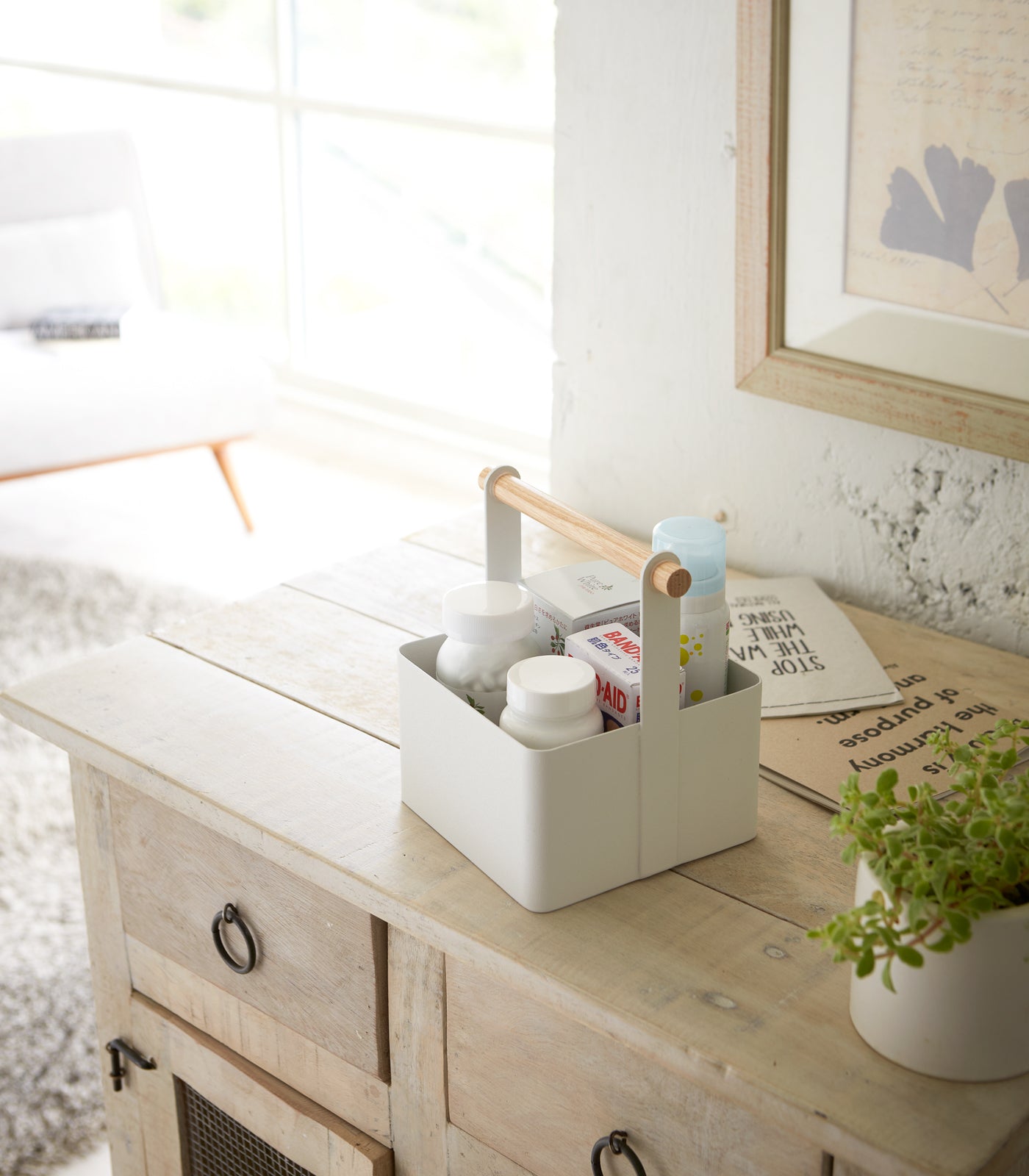 Colliam – Small Steel and Wood Caddy - Colliam
